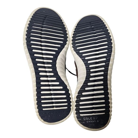 COLE HAAN Grand Motion Stitchlite Woven Sneaker Blue Black Brown - Size 11 - Picture 5 of 11